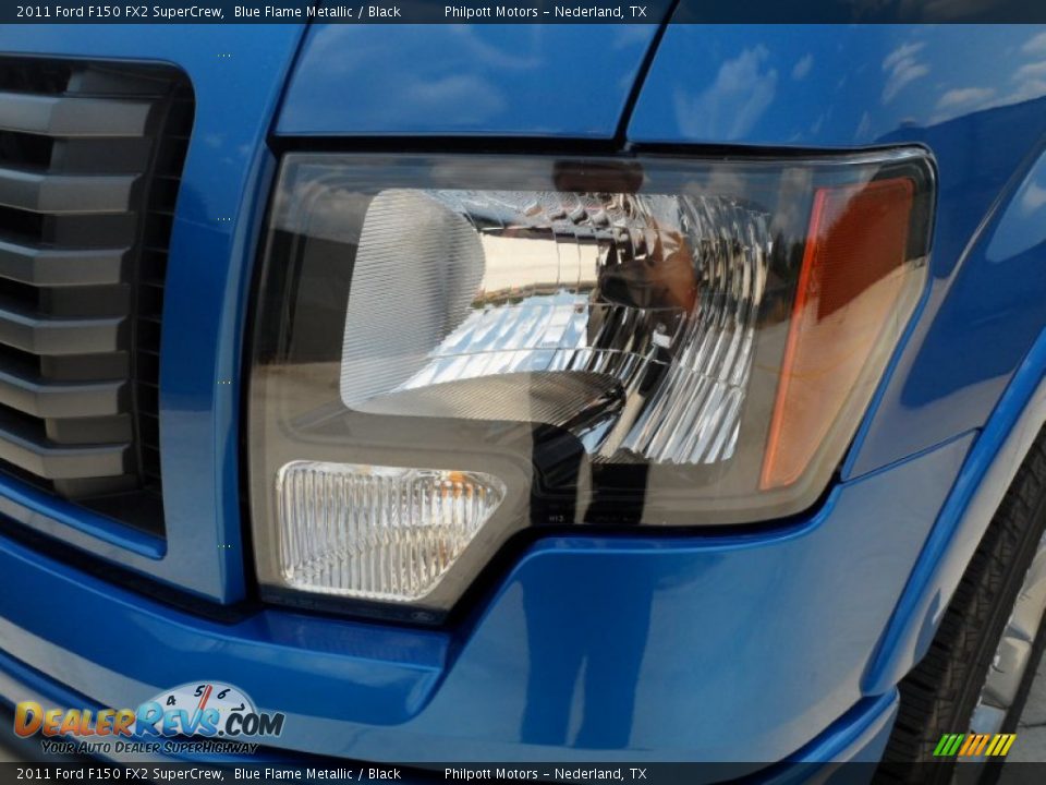 2011 Ford F150 FX2 SuperCrew Blue Flame Metallic / Black Photo #9