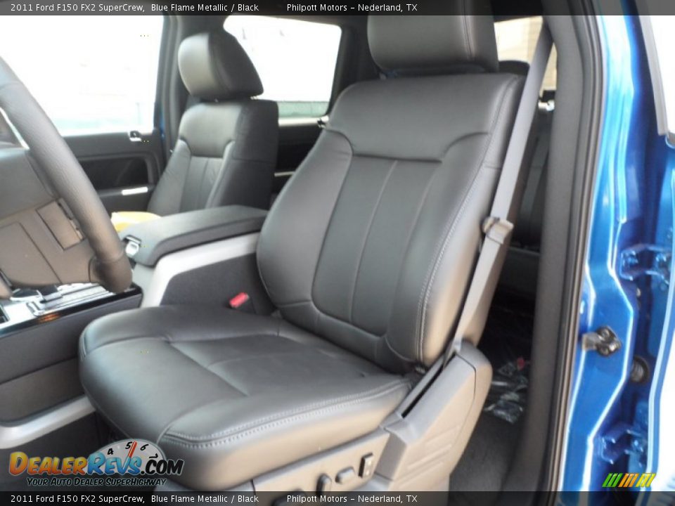 Black Interior - 2011 Ford F150 FX2 SuperCrew Photo #26