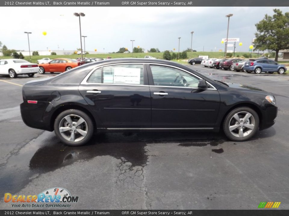 Black Granite Metallic 2012 Chevrolet Malibu LT Photo #4
