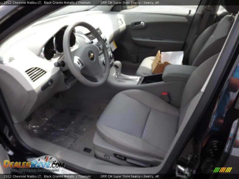 2012 Chevrolet Malibu LT Black Granite Metallic / Titanium Photo #11