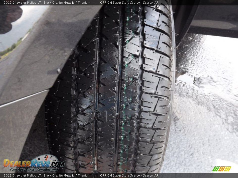 2012 Chevrolet Malibu LT Black Granite Metallic / Titanium Photo #17