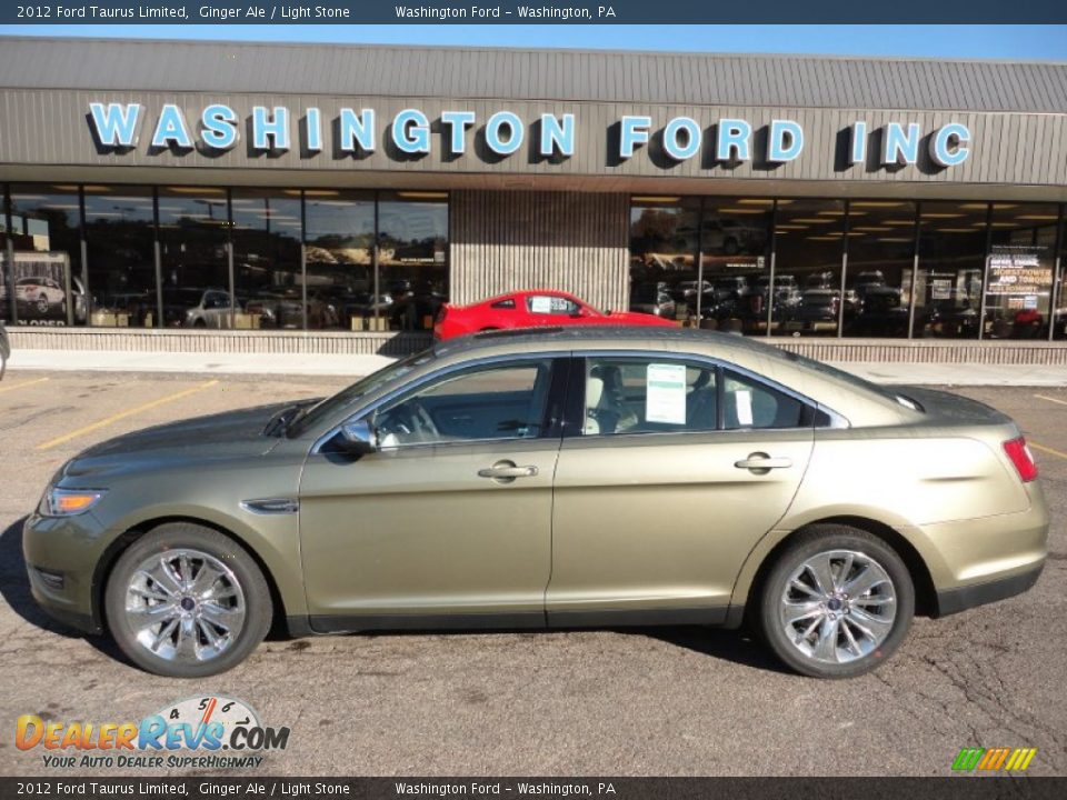 2012 Ford Taurus Limited Ginger Ale / Light Stone Photo #1