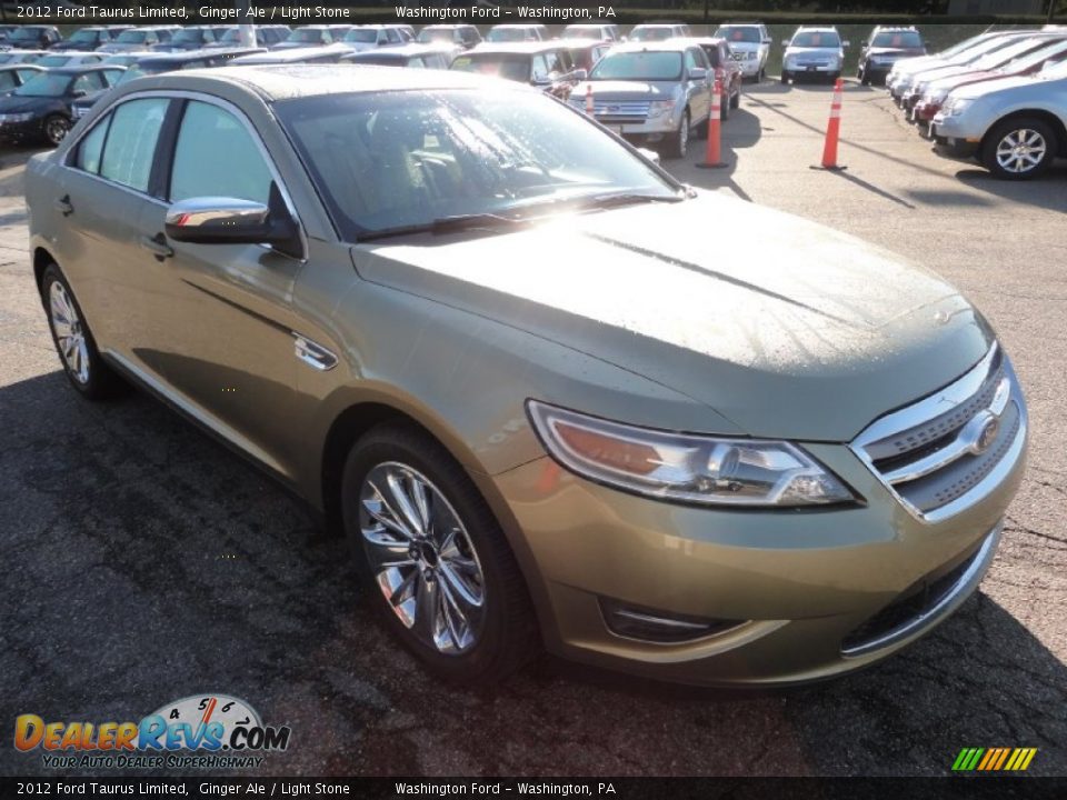 2012 Ford Taurus Limited Ginger Ale / Light Stone Photo #6