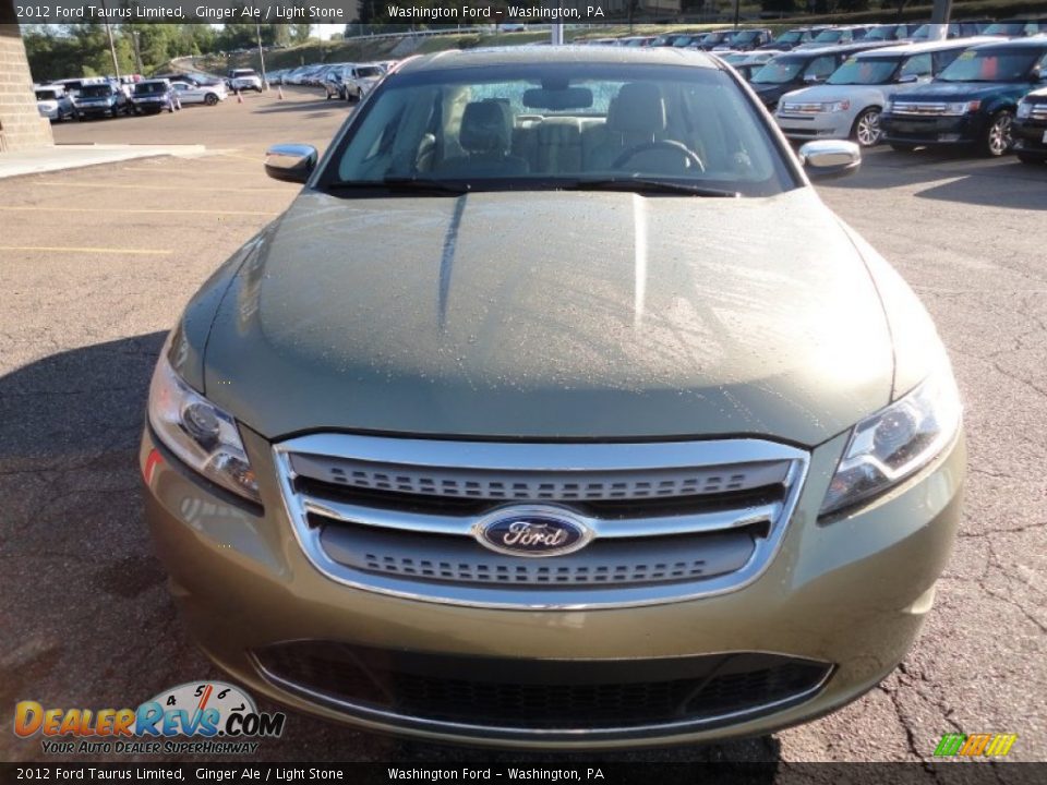 2012 Ford Taurus Limited Ginger Ale / Light Stone Photo #7
