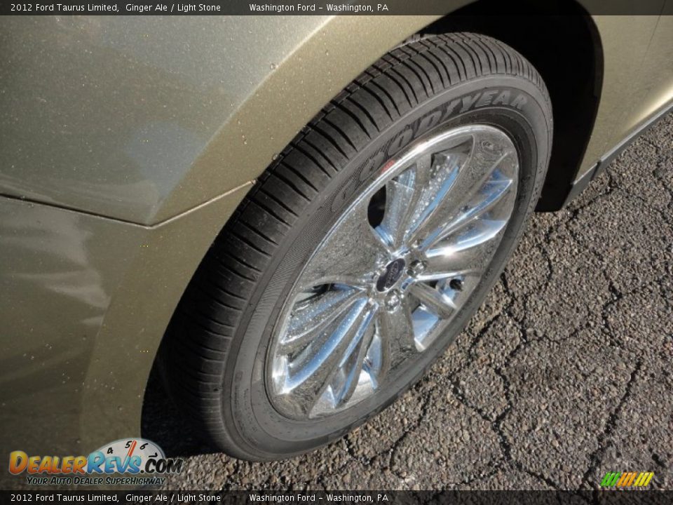 2012 Ford Taurus Limited Ginger Ale / Light Stone Photo #9
