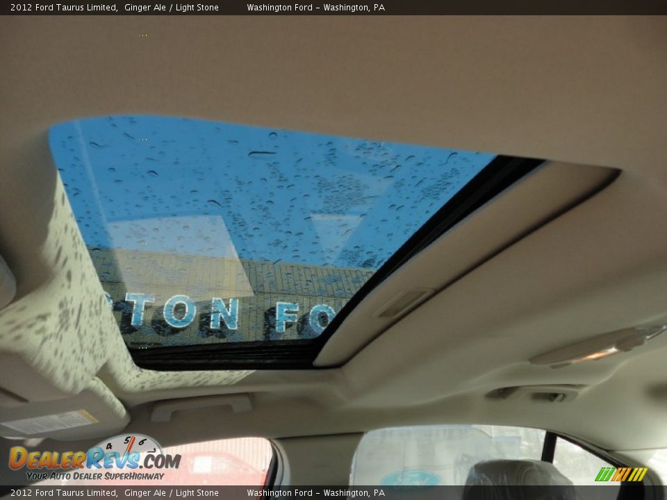 2012 Ford Taurus Limited Ginger Ale / Light Stone Photo #11