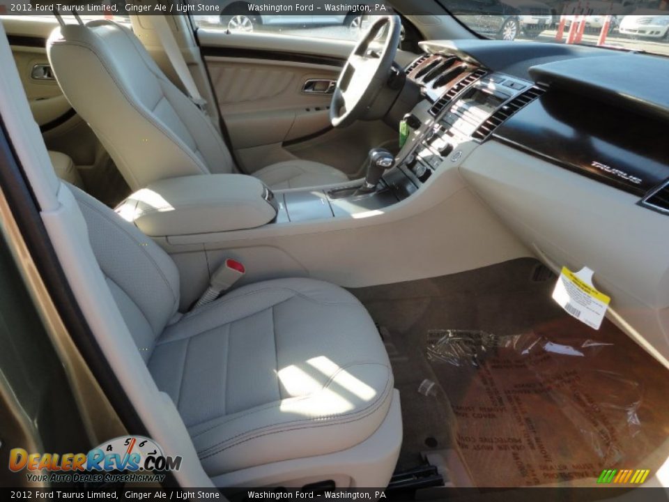 2012 Ford Taurus Limited Ginger Ale / Light Stone Photo #16