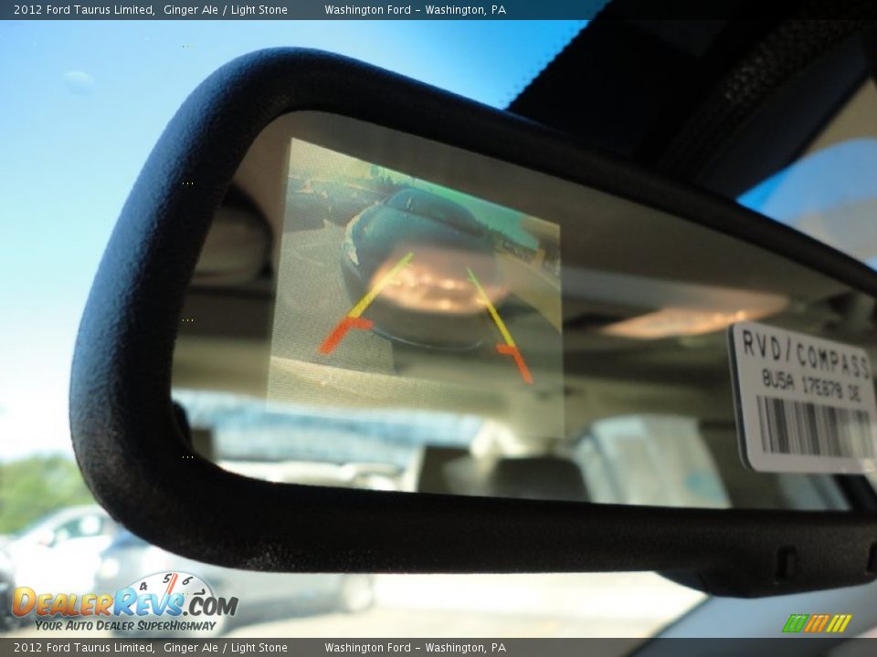 2012 Ford Taurus Limited Ginger Ale / Light Stone Photo #17