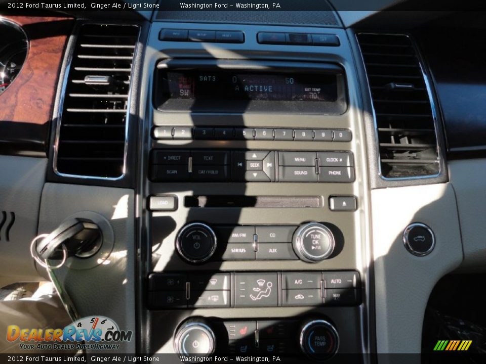 2012 Ford Taurus Limited Ginger Ale / Light Stone Photo #18