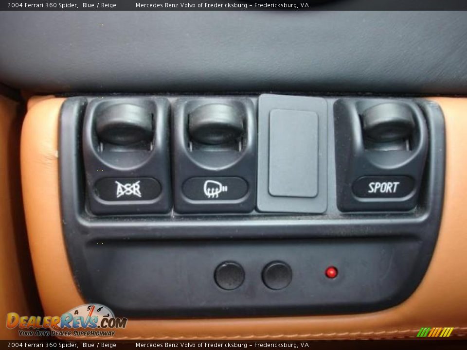 2004 Ferrari 360 Spider Blue / Beige Photo #14