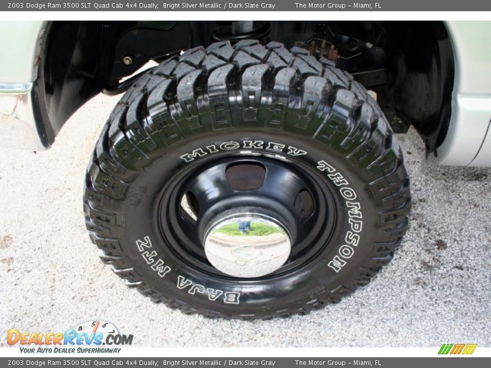 Custom Wheels of 2003 Dodge Ram 3500 SLT Quad Cab 4x4 Dually Photo #23