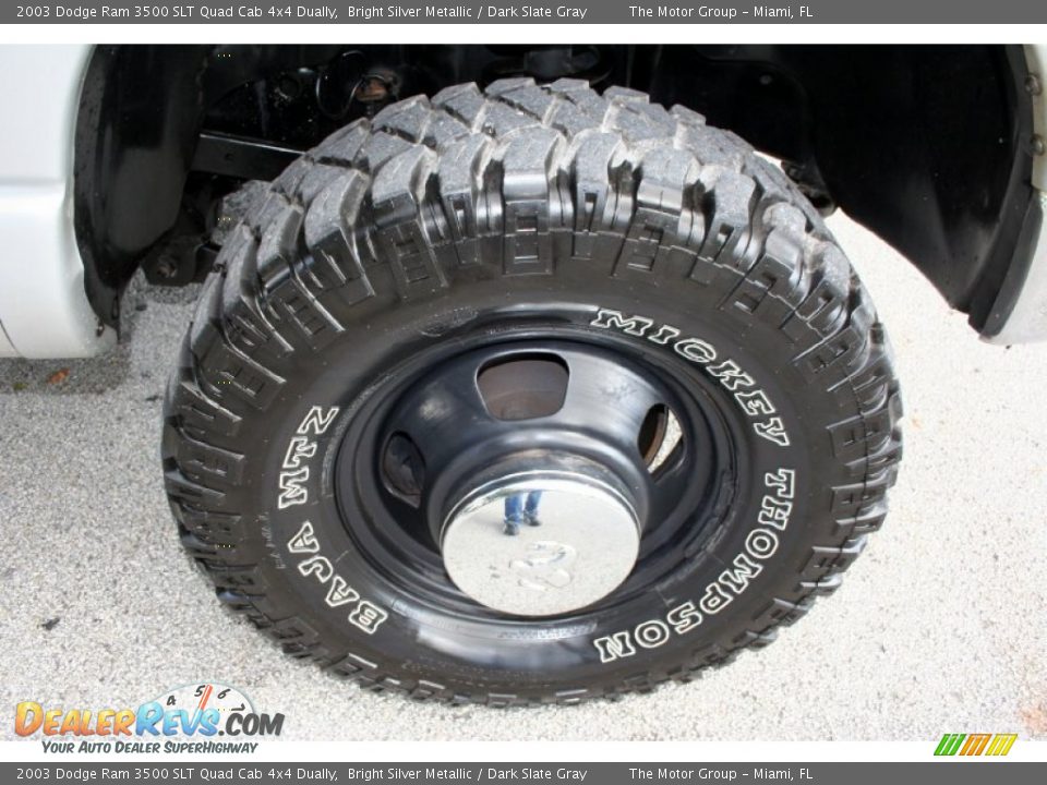 Custom Wheels of 2003 Dodge Ram 3500 SLT Quad Cab 4x4 Dually Photo #24