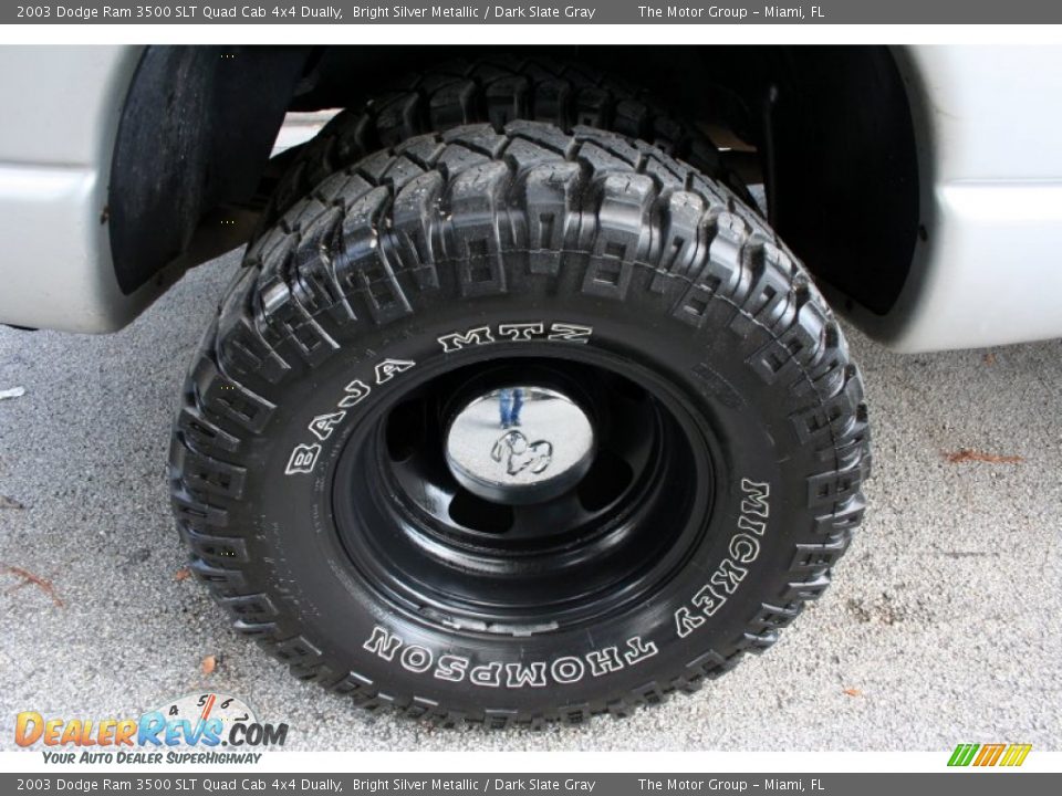 Custom Wheels of 2003 Dodge Ram 3500 SLT Quad Cab 4x4 Dually Photo #25