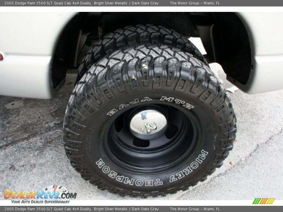 Custom Wheels of 2003 Dodge Ram 3500 SLT Quad Cab 4x4 Dually Photo #26