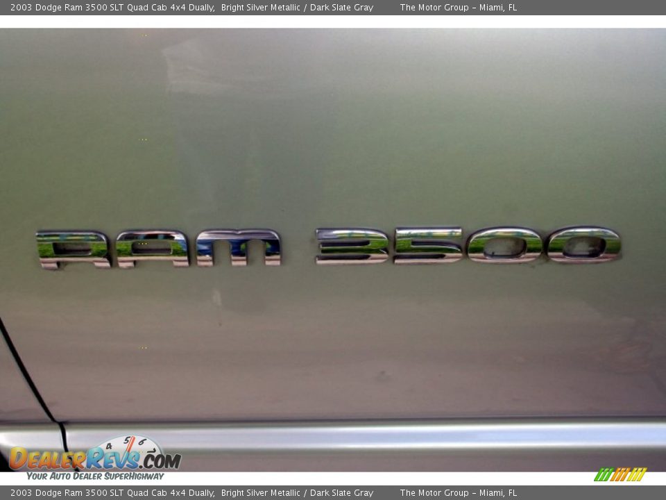 2003 Dodge Ram 3500 SLT Quad Cab 4x4 Dually Logo Photo #28