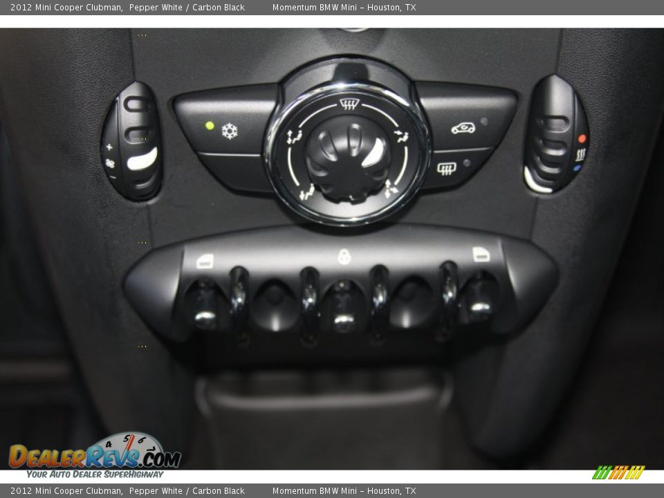 2012 Mini Cooper Clubman Pepper White / Carbon Black Photo #15