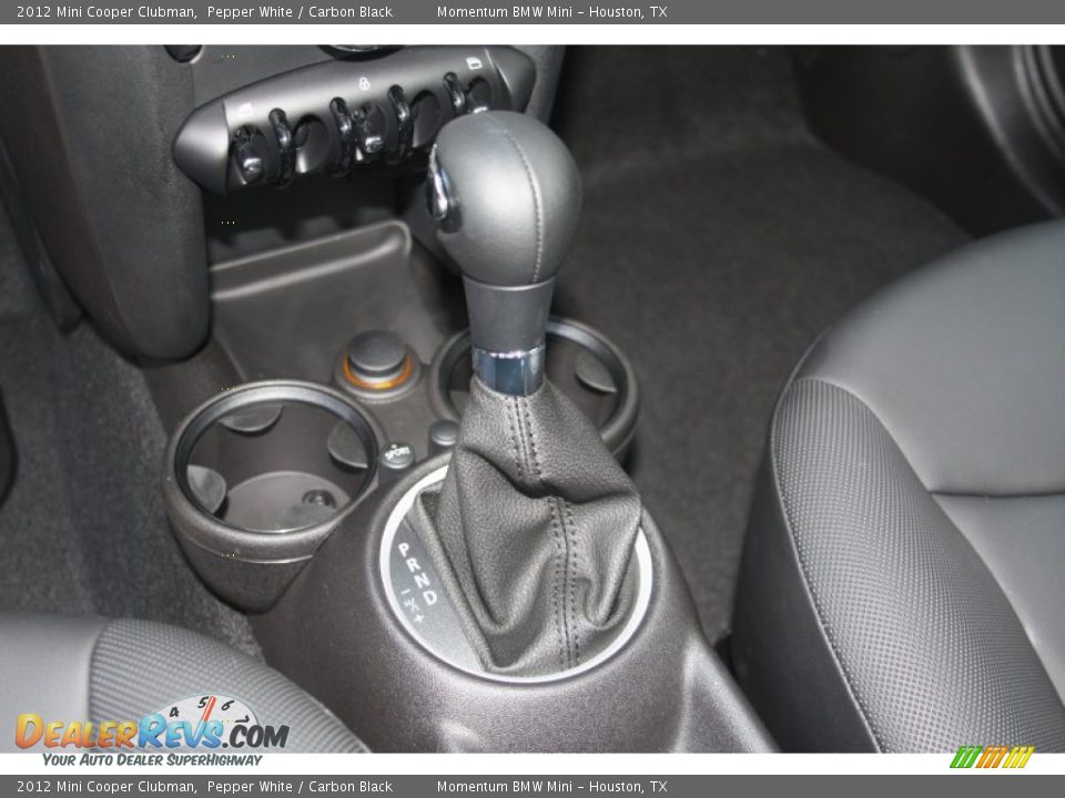 2012 Mini Cooper Clubman Pepper White / Carbon Black Photo #17