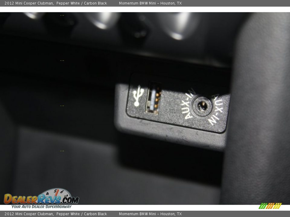 2012 Mini Cooper Clubman Pepper White / Carbon Black Photo #18