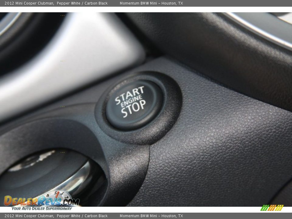 2012 Mini Cooper Clubman Pepper White / Carbon Black Photo #19