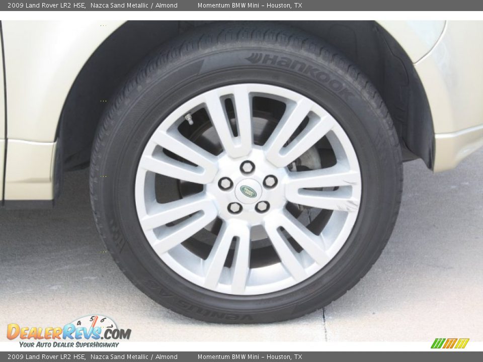 2009 Land Rover LR2 HSE Nazca Sand Metallic / Almond Photo #9