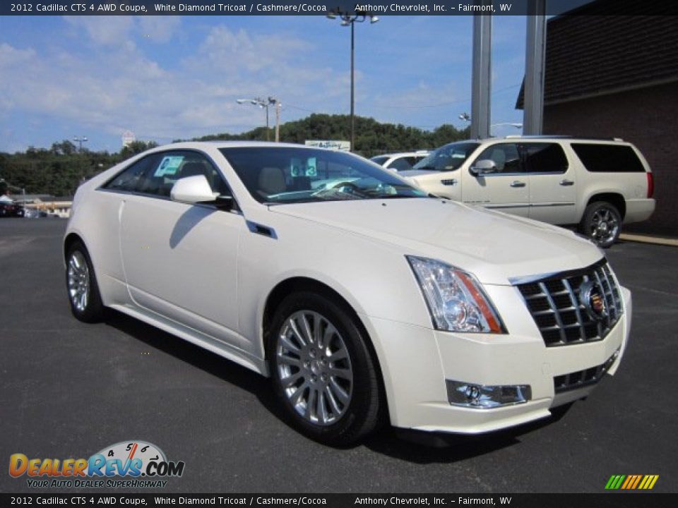 Front 3/4 View of 2012 Cadillac CTS 4 AWD Coupe Photo #1