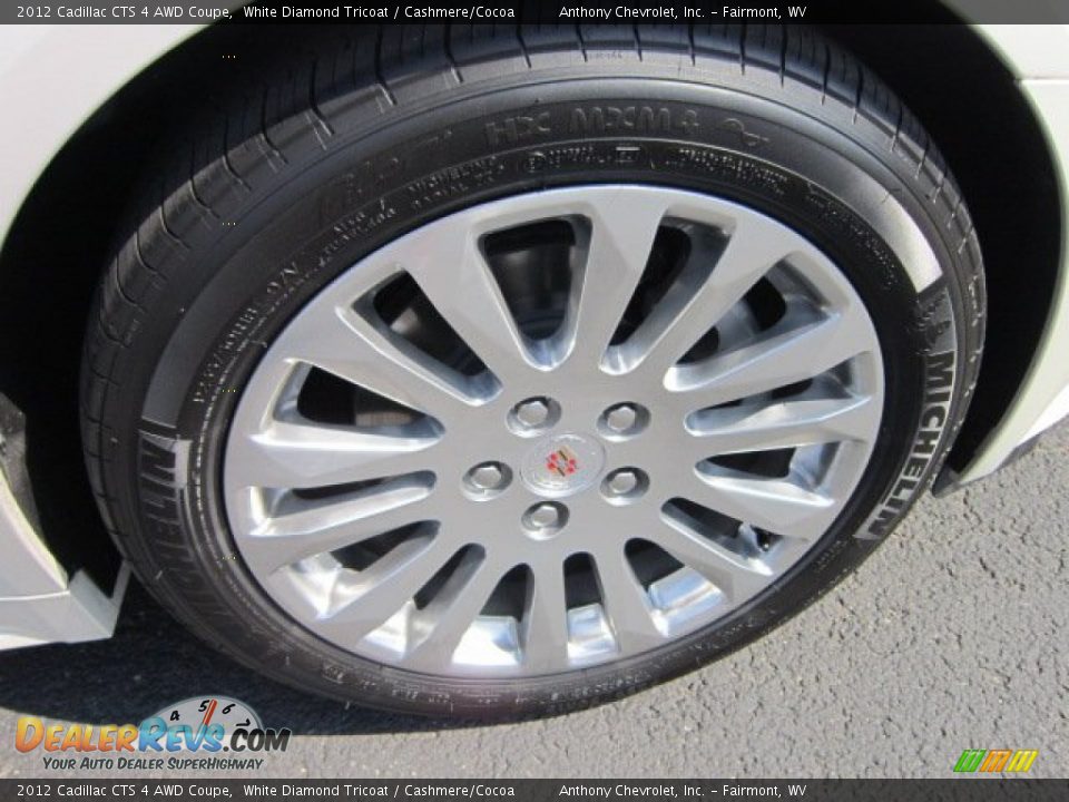 2012 Cadillac CTS 4 AWD Coupe Wheel Photo #9