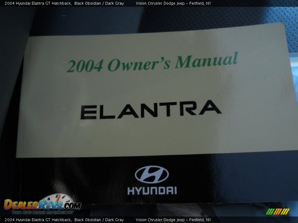 Books/Manuals of 2004 Hyundai Elantra GT Hatchback Photo #18