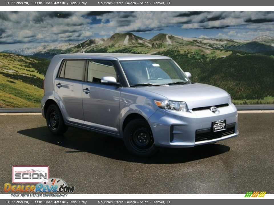 2012 Scion xB Classic Silver Metallic / Dark Gray Photo #1