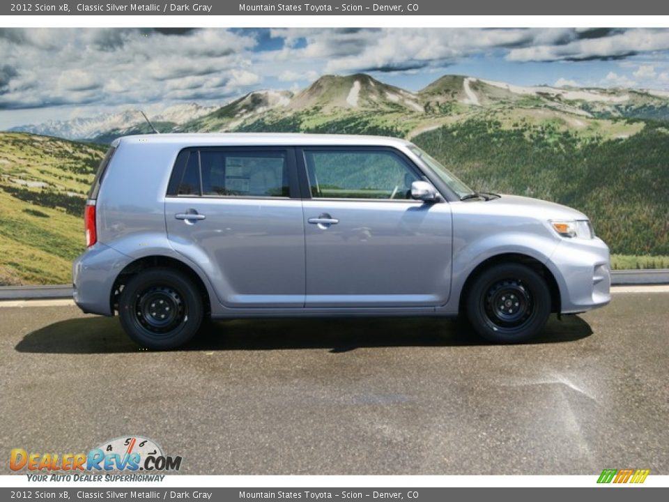 2012 Scion xB Classic Silver Metallic / Dark Gray Photo #2