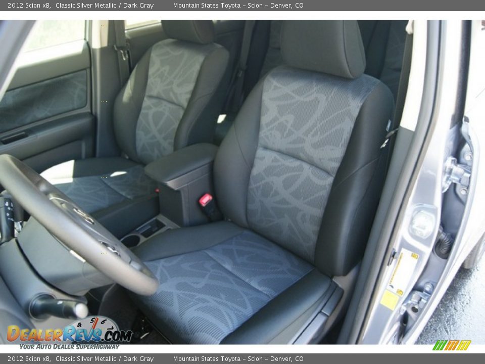 2012 Scion xB Classic Silver Metallic / Dark Gray Photo #5