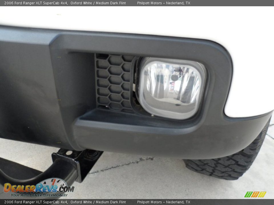 2006 Ford Ranger XLT SuperCab 4x4 Oxford White / Medium Dark Flint Photo #10