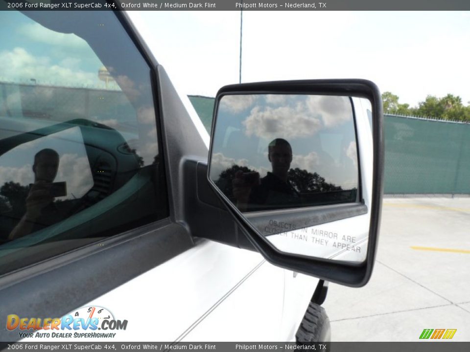 2006 Ford Ranger XLT SuperCab 4x4 Oxford White / Medium Dark Flint Photo #18
