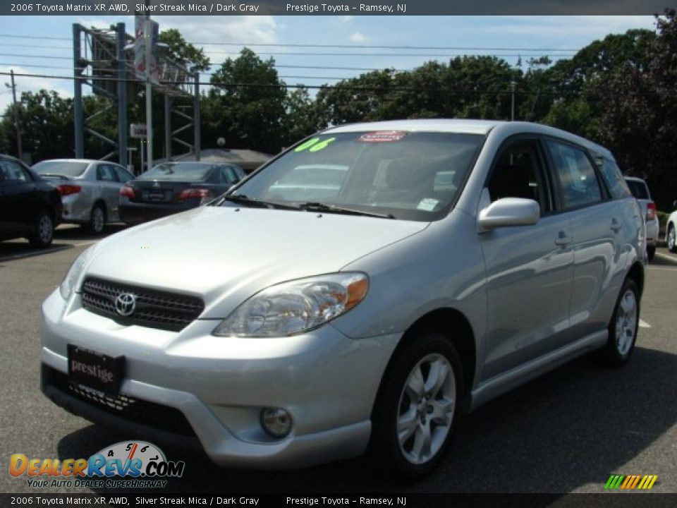 2006 Toyota Matrix XR AWD Silver Streak Mica / Dark Gray Photo #3