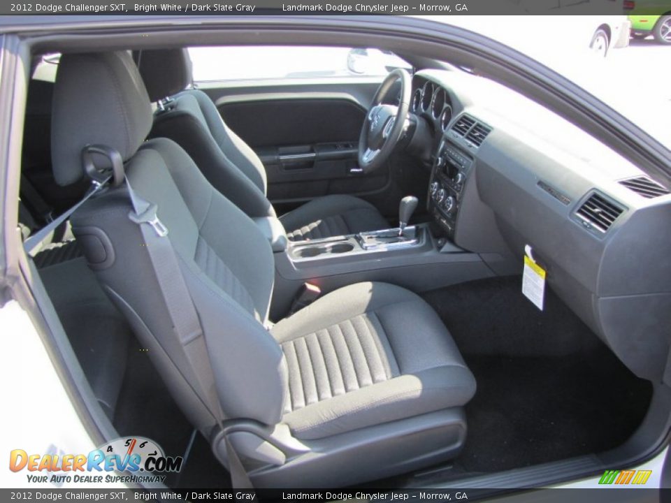 Dark Slate Gray Interior - 2012 Dodge Challenger SXT Photo #7