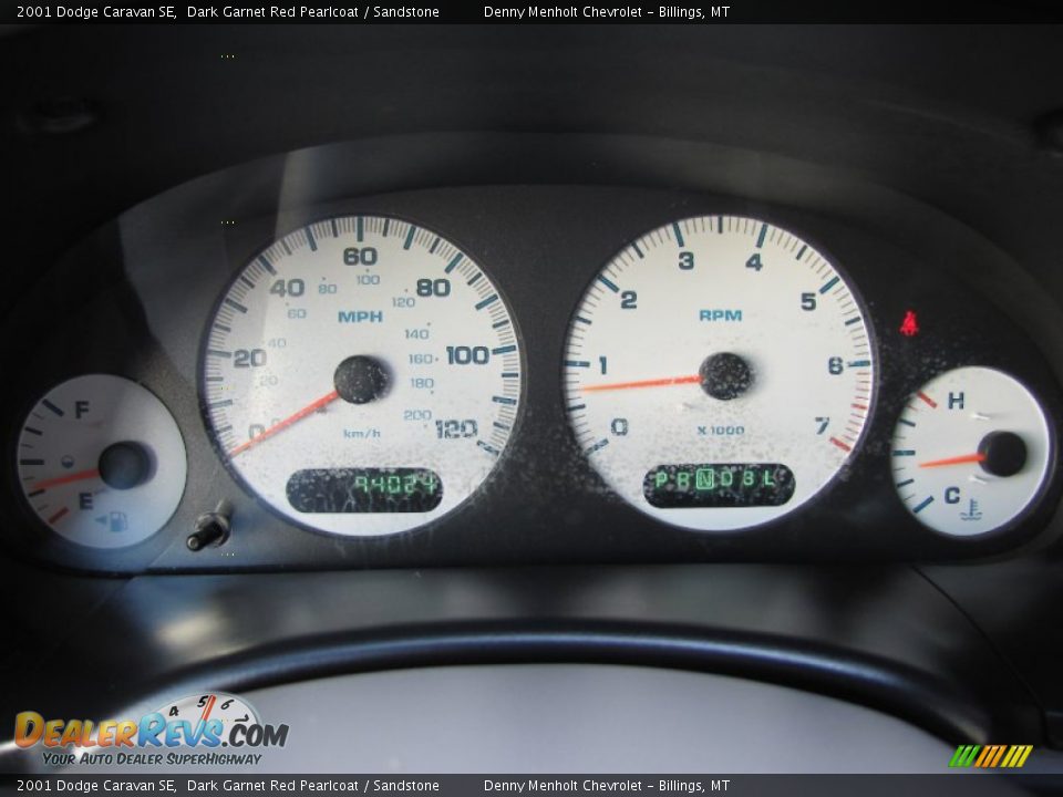 2001 Dodge Caravan SE Gauges Photo #5