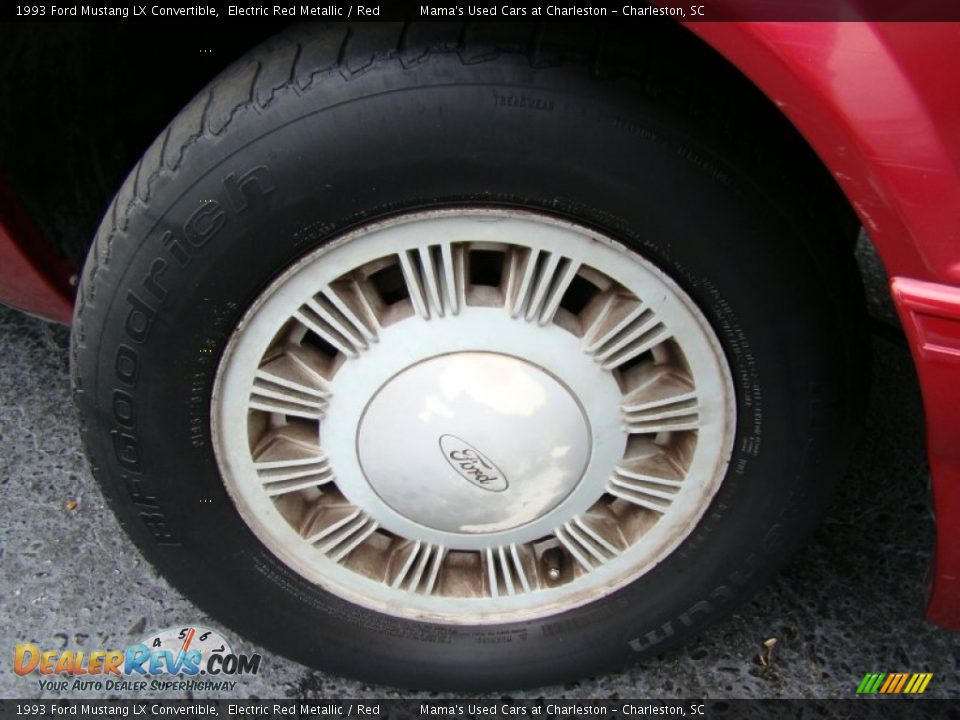 1993 Ford Mustang LX Convertible Wheel Photo #22