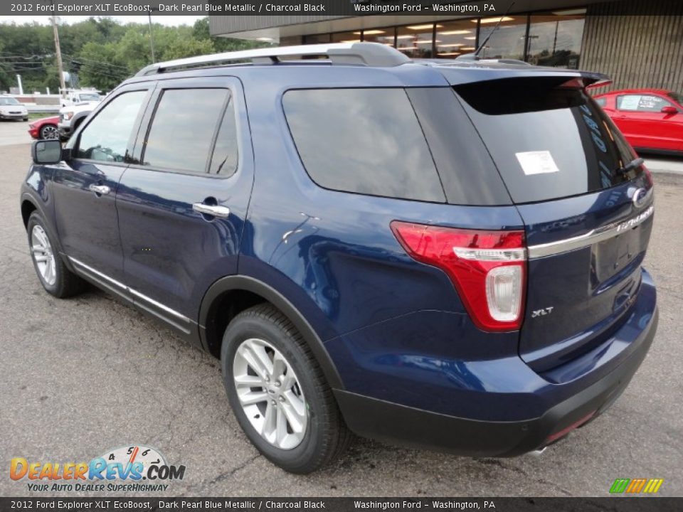 Dark Pearl Blue Metallic 2012 Ford Explorer XLT EcoBoost Photo #2