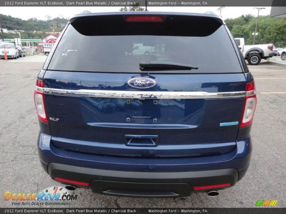 Dark Pearl Blue Metallic 2012 Ford Explorer XLT EcoBoost Photo #3