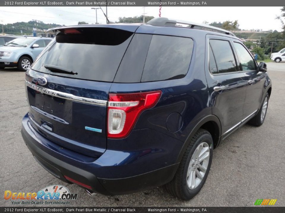 Dark Pearl Blue Metallic 2012 Ford Explorer XLT EcoBoost Photo #4