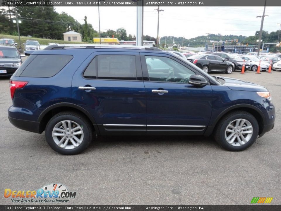 Dark Pearl Blue Metallic 2012 Ford Explorer XLT EcoBoost Photo #5