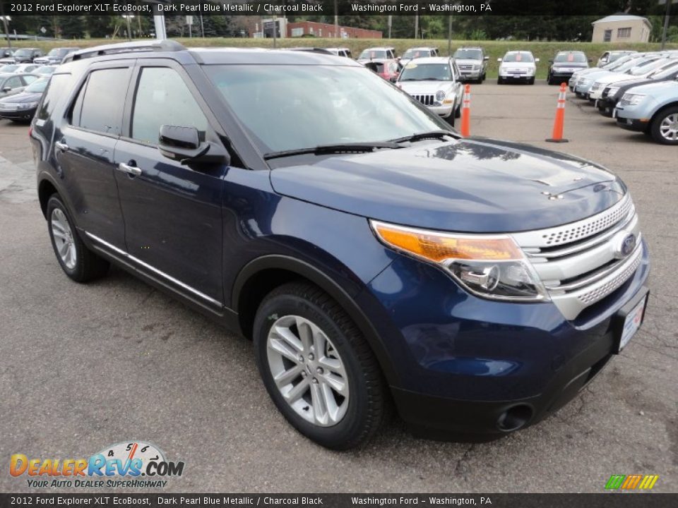 Front 3/4 View of 2012 Ford Explorer XLT EcoBoost Photo #6