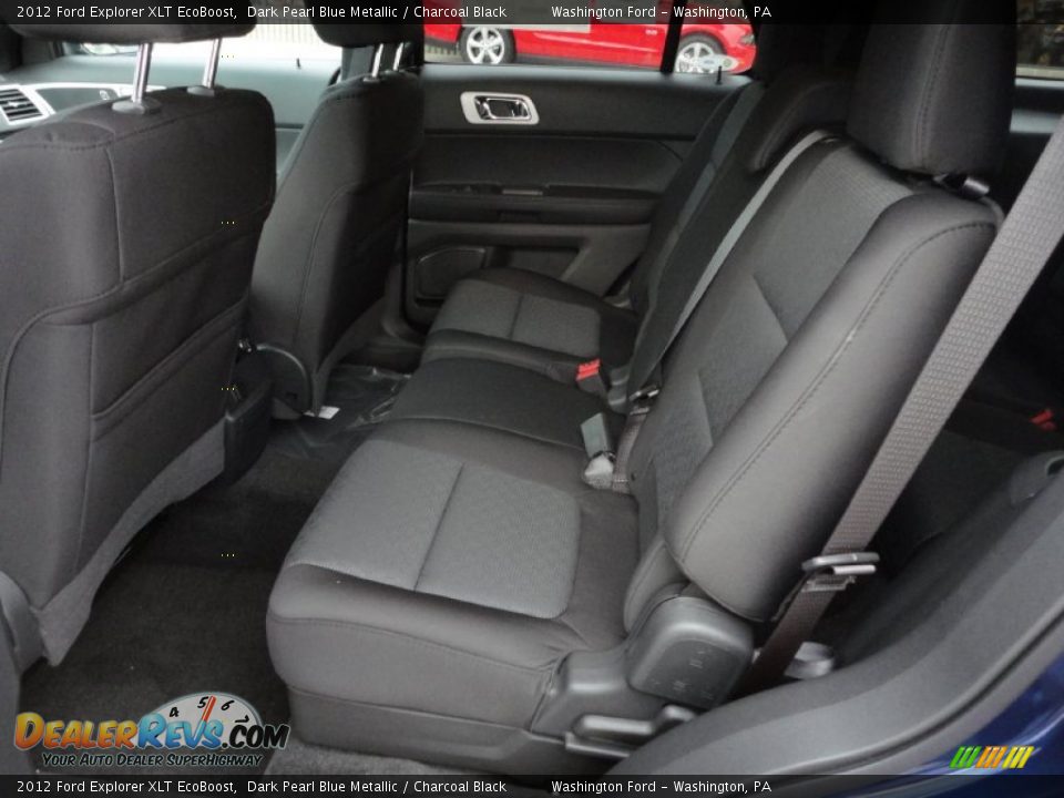 Charcoal Black Interior - 2012 Ford Explorer XLT EcoBoost Photo #14
