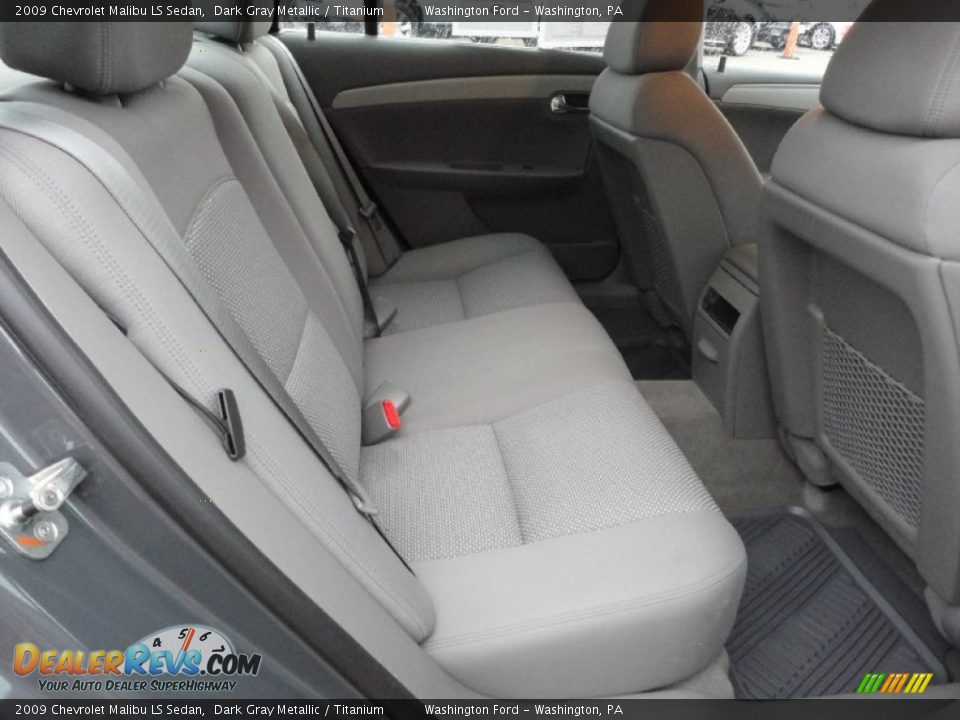 2009 Chevrolet Malibu LS Sedan Dark Gray Metallic / Titanium Photo #15