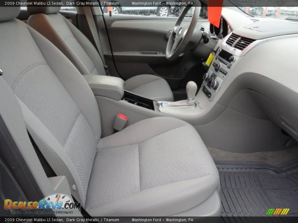 2009 Chevrolet Malibu LS Sedan Dark Gray Metallic / Titanium Photo #16