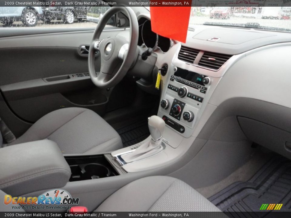 2009 Chevrolet Malibu LS Sedan Dark Gray Metallic / Titanium Photo #17