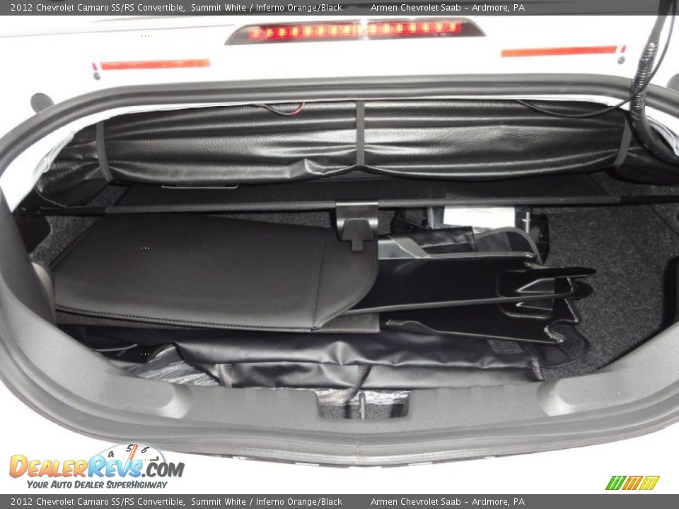 2012 Chevrolet Camaro SS/RS Convertible Trunk Photo #7