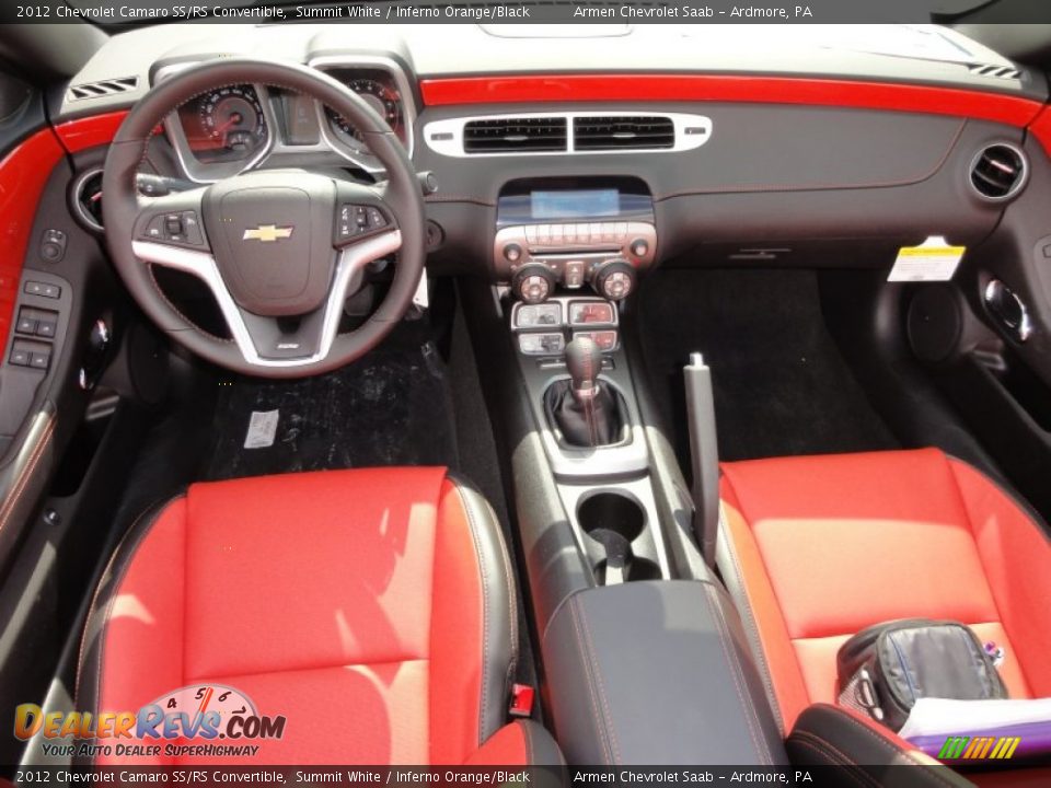 Dashboard of 2012 Chevrolet Camaro SS/RS Convertible Photo #8