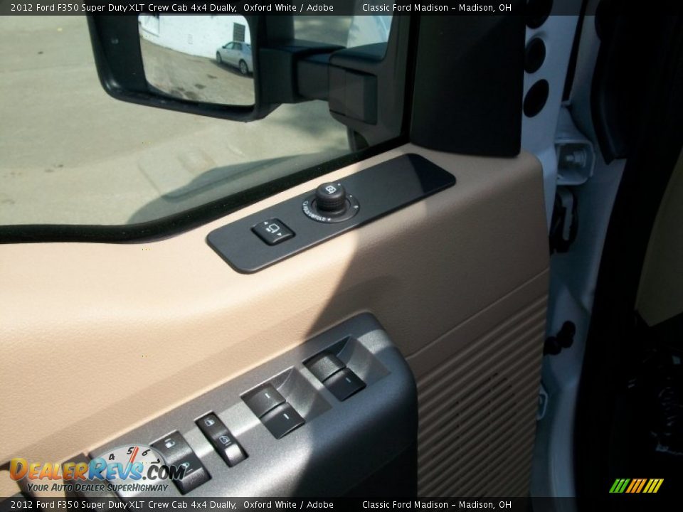 2012 Ford F350 Super Duty XLT Crew Cab 4x4 Dually Oxford White / Adobe Photo #12