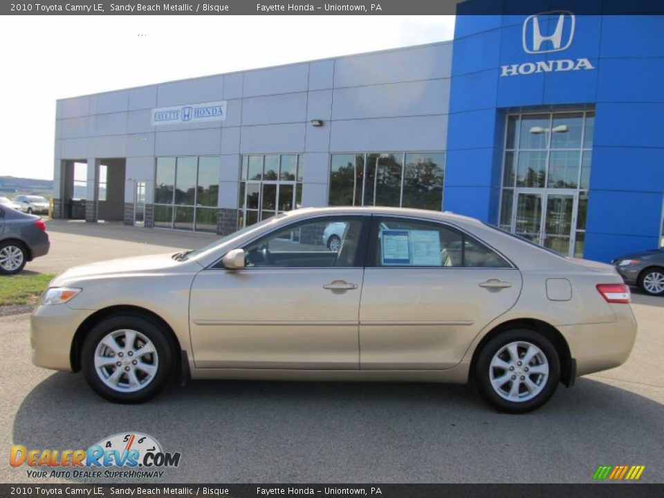 2010 Toyota Camry LE Sandy Beach Metallic / Bisque Photo #2