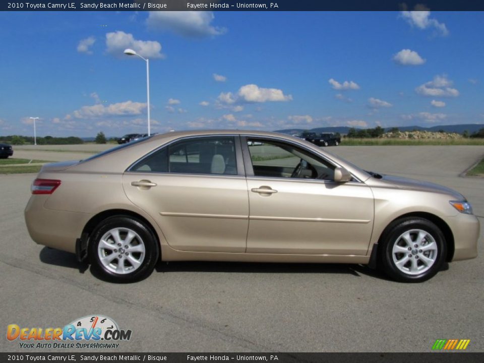 2010 Toyota Camry LE Sandy Beach Metallic / Bisque Photo #4